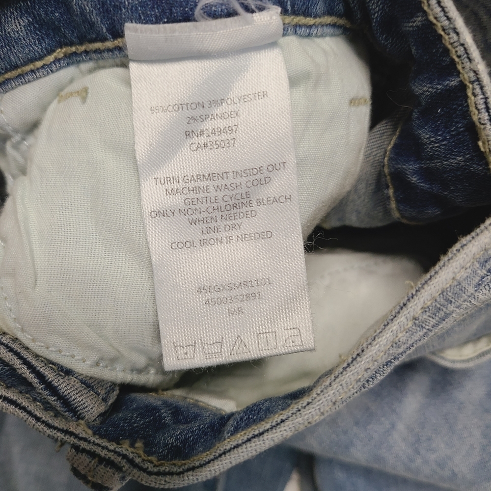 Sam Edelman Kitten Skinny Silver Jeans 27 - Picture 8 of 9